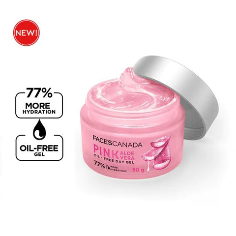 Faces Canada Pink Aloe Vera Oil-Free Day Gel