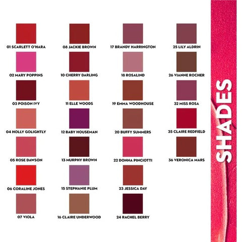 Sugar Matte As Hell Crayon Lipstick - 35 Claire Redfield (Pure red)