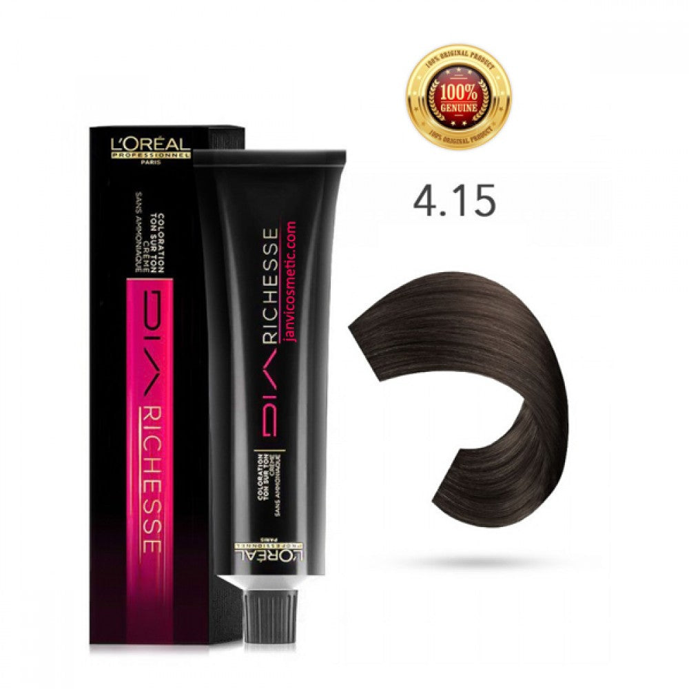 L'Oreal Professionnel Dia Richesse 4.15 Brown Chocolate