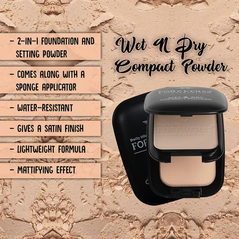 Forever52 Wet N Dry Compact Powder