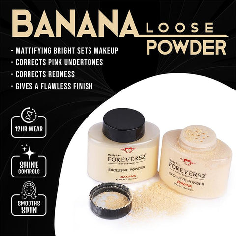 Forever52 Exclusive Powder Banana 32gm Medium