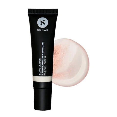 Sugar Bling Leader Illuminating Moisturizer-03 Peach Poppin (Warm Peach with a Pearl Finish)