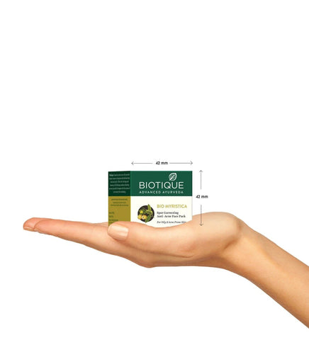 Biotique Myristica Acne Control Spot Correction Face Pack