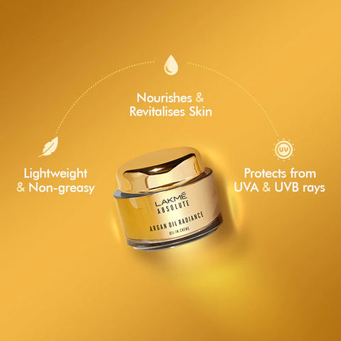 Lakmé Absolute Argan Oil Radiance Oil-in-Crème