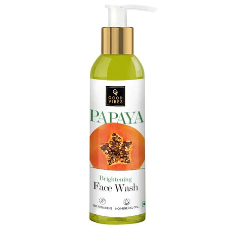 Good Vibes Papaya Brightening Face Wash