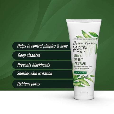 Aroma Magic Neem and Tea Tree Face Wash - Niacinamide