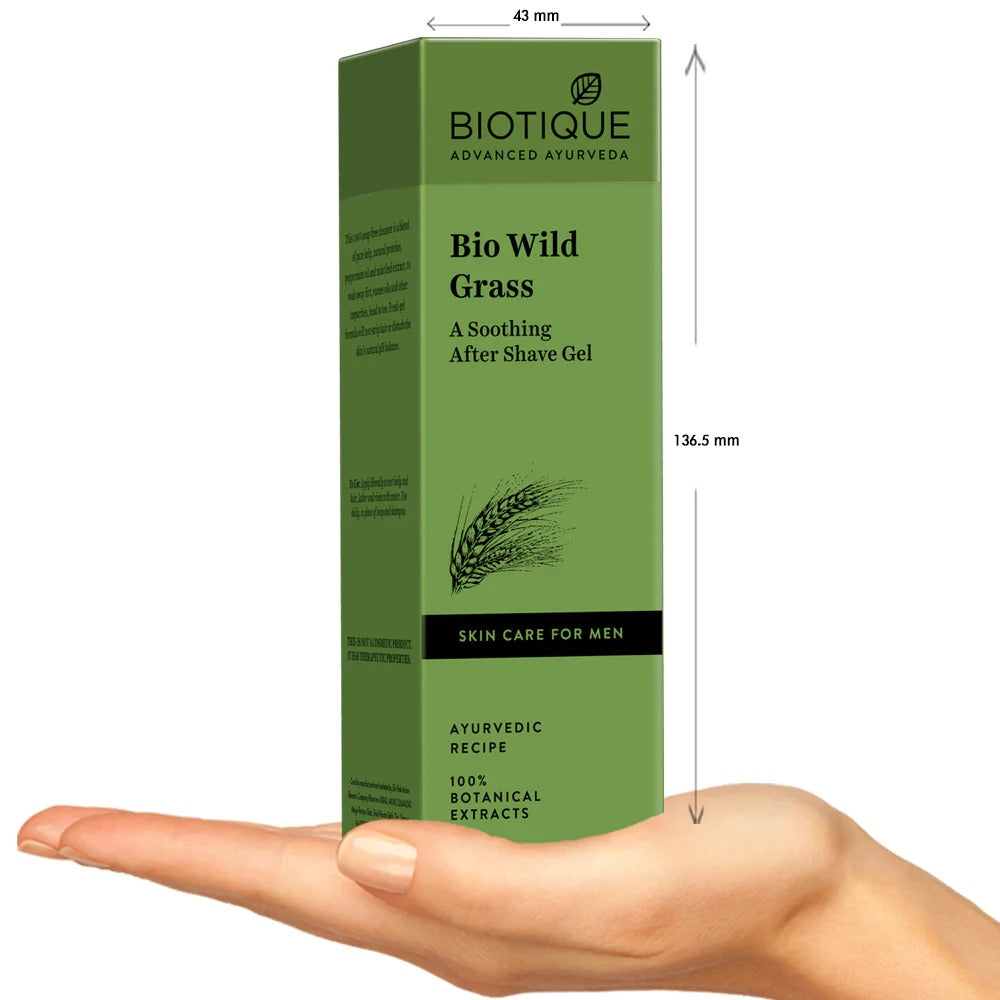 Biotique Wild Grass After Shave Gel