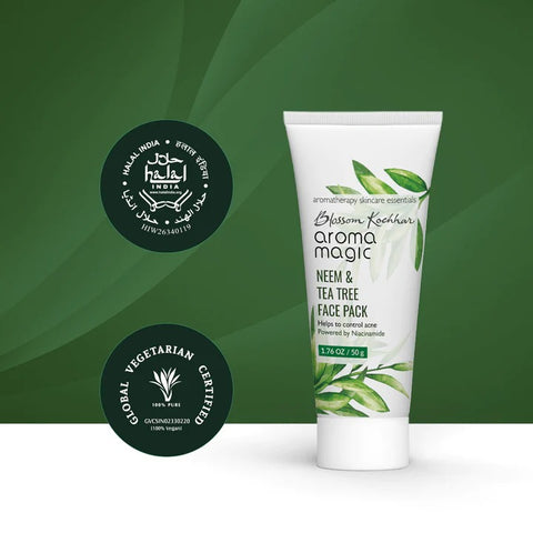 Aroma Magic Neem & Tea Tree Face Pack - Niacinamide