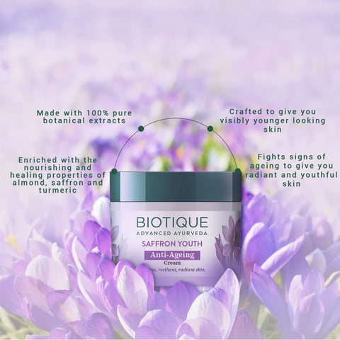 Biotique Saffron Youth Anti-Ageing Cream