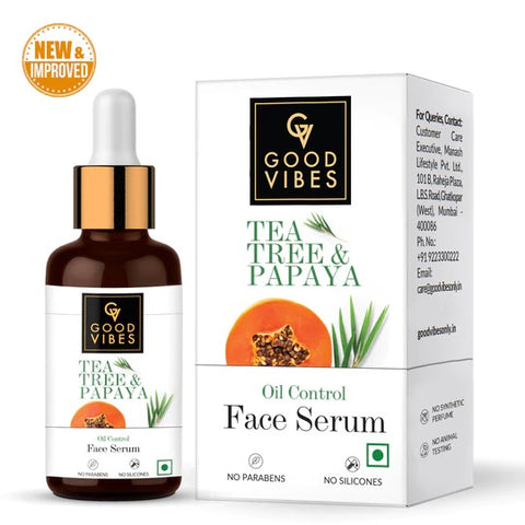 Good Vibes Tea Tree & Papaya Oil Control Serum