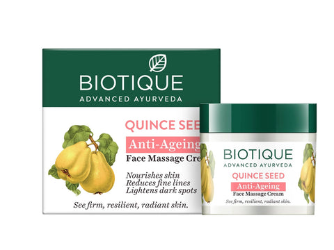 Biotique Quince Seed Anti-Ageing Face Massage Cream