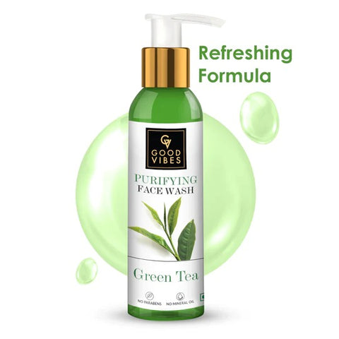 Good Vibes Purifying Face Wash - Green Tea