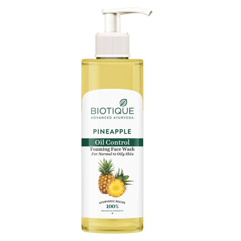 Biotique Pineapple Oil Control Foaming Face Wash