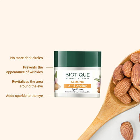 Biotique Almond Anti-Ageing Eye Cream