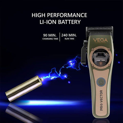 Vega Professional Pro Vector Professional Hair Clipper - VPPHC-10