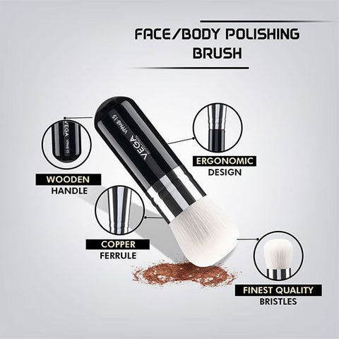 Vega Professional FaceBody Polishing Brush - VPPMB-15